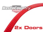 <!--F#f_0-->Holden RED Pinch Weld HK HT HG HQ HJ HX HZ WB 2x Doors -6x Metres pinchweld trim<!--F/-->