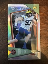 2022 Panini Legacy Under The Lights Aidan Hutchinson #UL-16 Michigan Wolverines