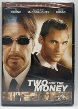 Two for the Money DVD Full Screen Al Pacino Matthew McConaughey Rene Russo 2006