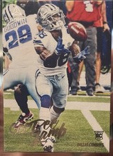 Panini 2020 Chronicles Luminance Rookie CeeDee Lamb Card #206 Dallas Cowboys. rookie card picture
