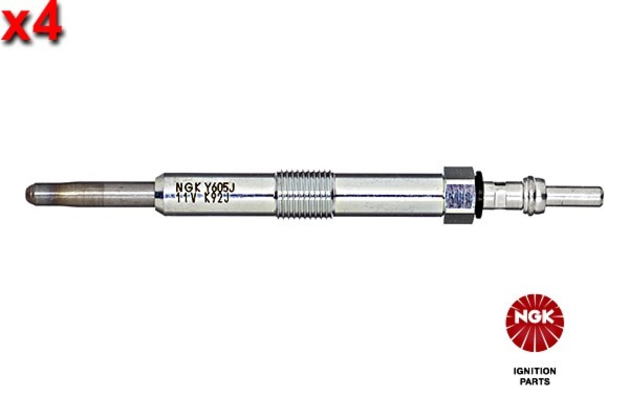 NGK 4x Glow Plug For LAND ROVER Defender Discovery II 98-16 ERR6066
