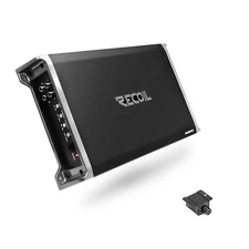 Recoil A-RED1200-1 Class-D 2500W Car Audio Mono-block Subwoofer Amplifier