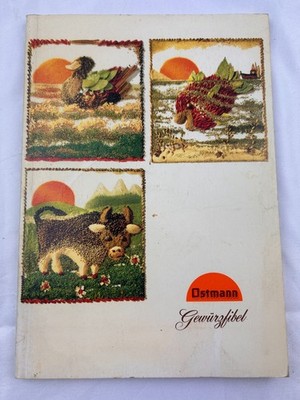 Vintage OSTMANN Gewürzfibel mit Rezepten und historischem Intro