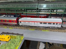 Jouef H0 SNCF - TEE - Inox - "PBA" Generator / Packwagen - Schlußwagen DM/A2Ds