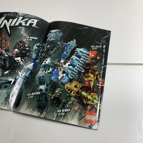 VINTAGE 2006 LEGO BIONICLE INIKA TOA NUPARU 8729 INSTRUCTION BOOKLET ONLY