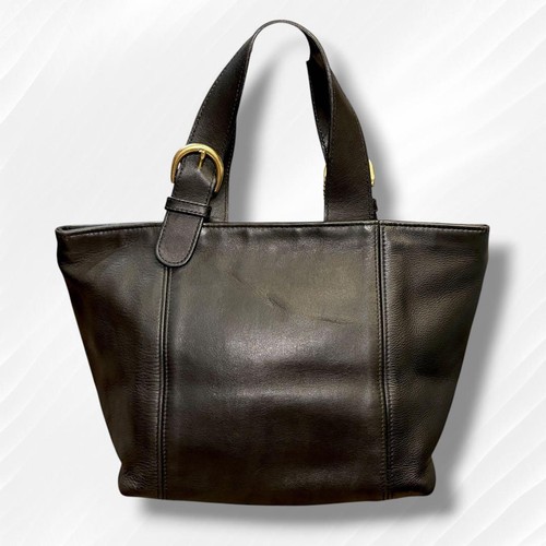 Old Coach Tote Bag Black Archive USA 4133 - Gem