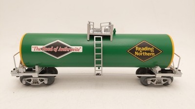 Lionel Custom O Gauge Reading & Northern Single Dome Tank Car (No Road Number)