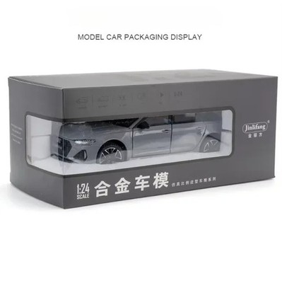 1:24 Diecast Vehicle for Audi RS6 Avant Model Car Toy Kids Sound Light Toy Gifts