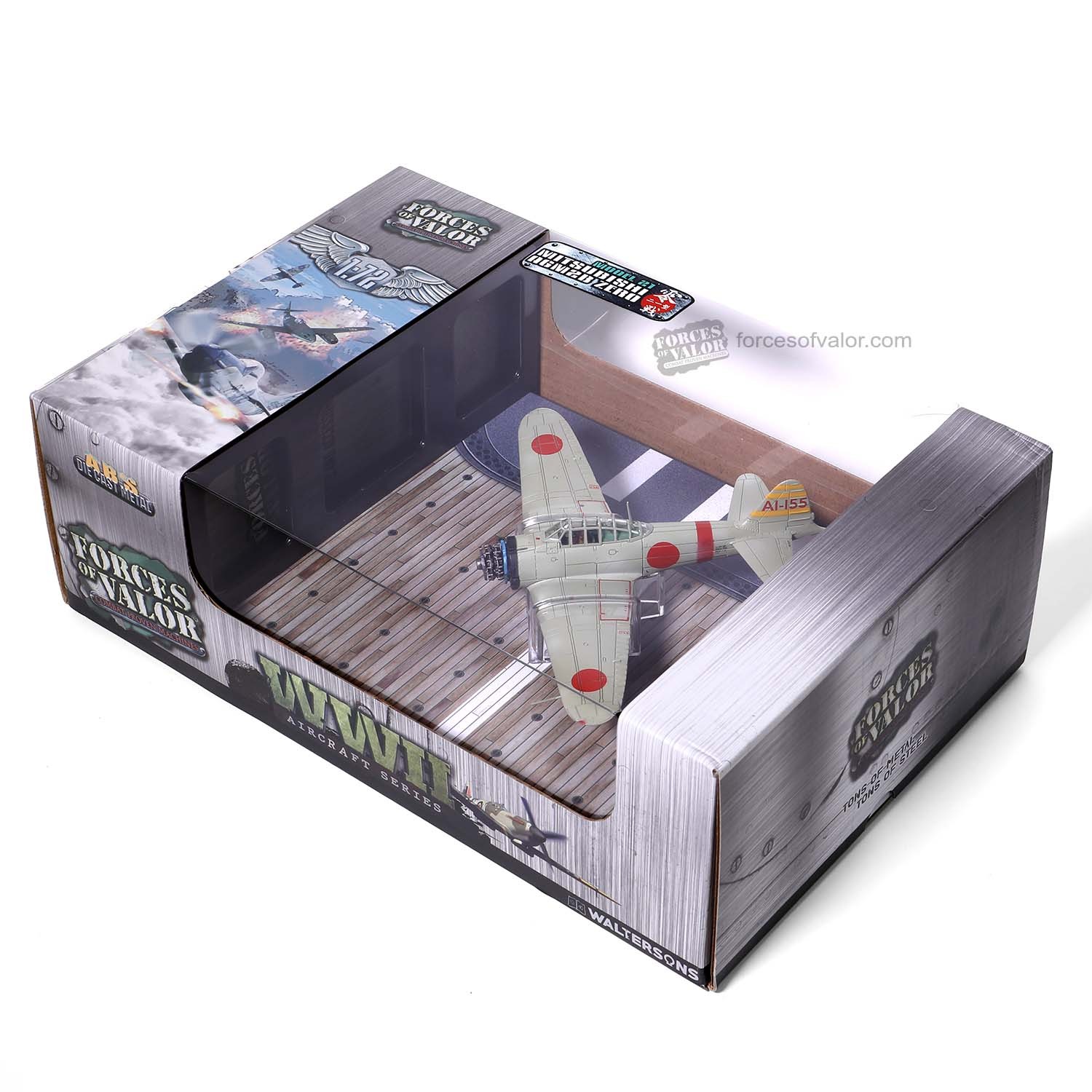 Forces Of Valor 812030A 1/72 IJN Mitsubishi A6M2b Model 21 Zero Plane - New