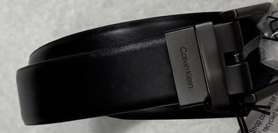 New Calvin Klein Men's Belt Black Color Size SM 30-32 $23.00 Free Shipping