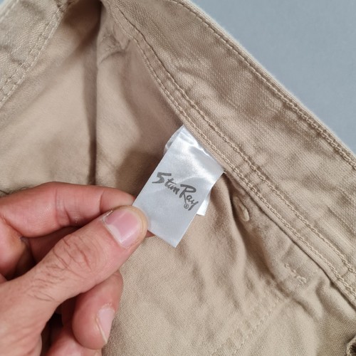 Stan Ray Fatigue Short Beige W32 Cotton Bermuda Summer Holiday - Picture 4 of 9