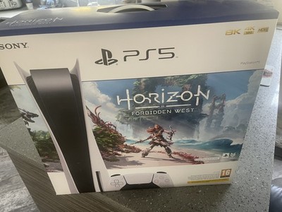 VERSIEGELTE & neue Sony PS5 DISC Konsole Horizon Forbidden West alte Firmware 