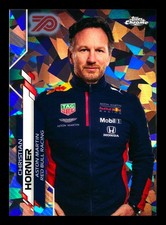 2020 TOPPS CHROME SAPPHIRE F1 #90 CHRISTIAN HORNER RC 70TH REFRACTOR #61/70!