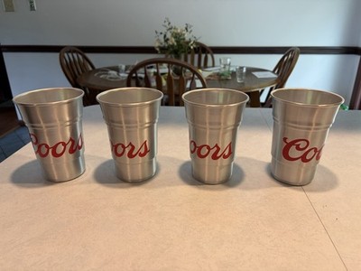Coors Light Aluminum Cups 4 Count