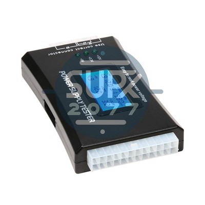 PC Computer LCD 20/24 Pin 4 PSU ATX BTX ITX SATA HDD Digital Power Supply Tester