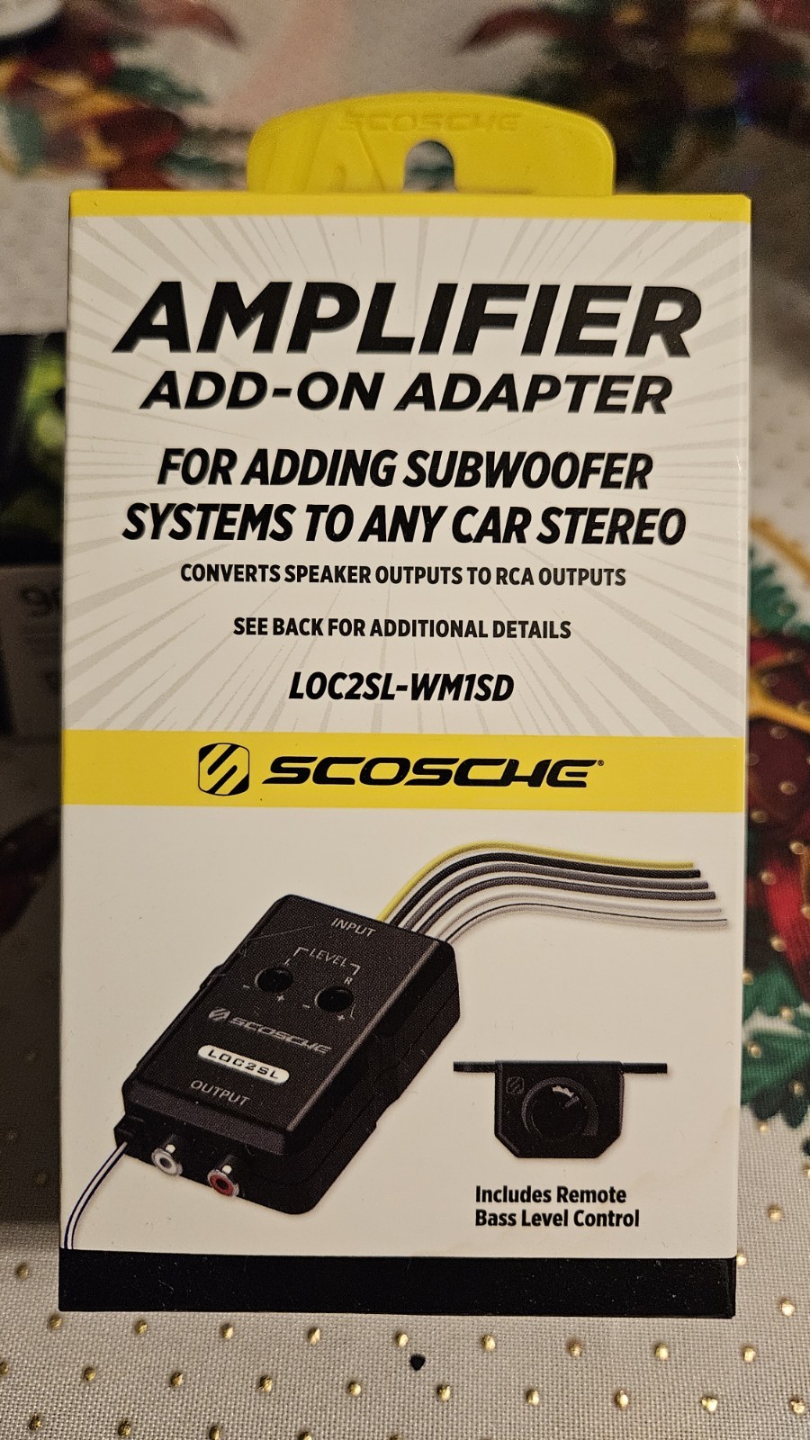 2-channel Audio Amplifier Add-on Adapter Loc2sl-wm1sd