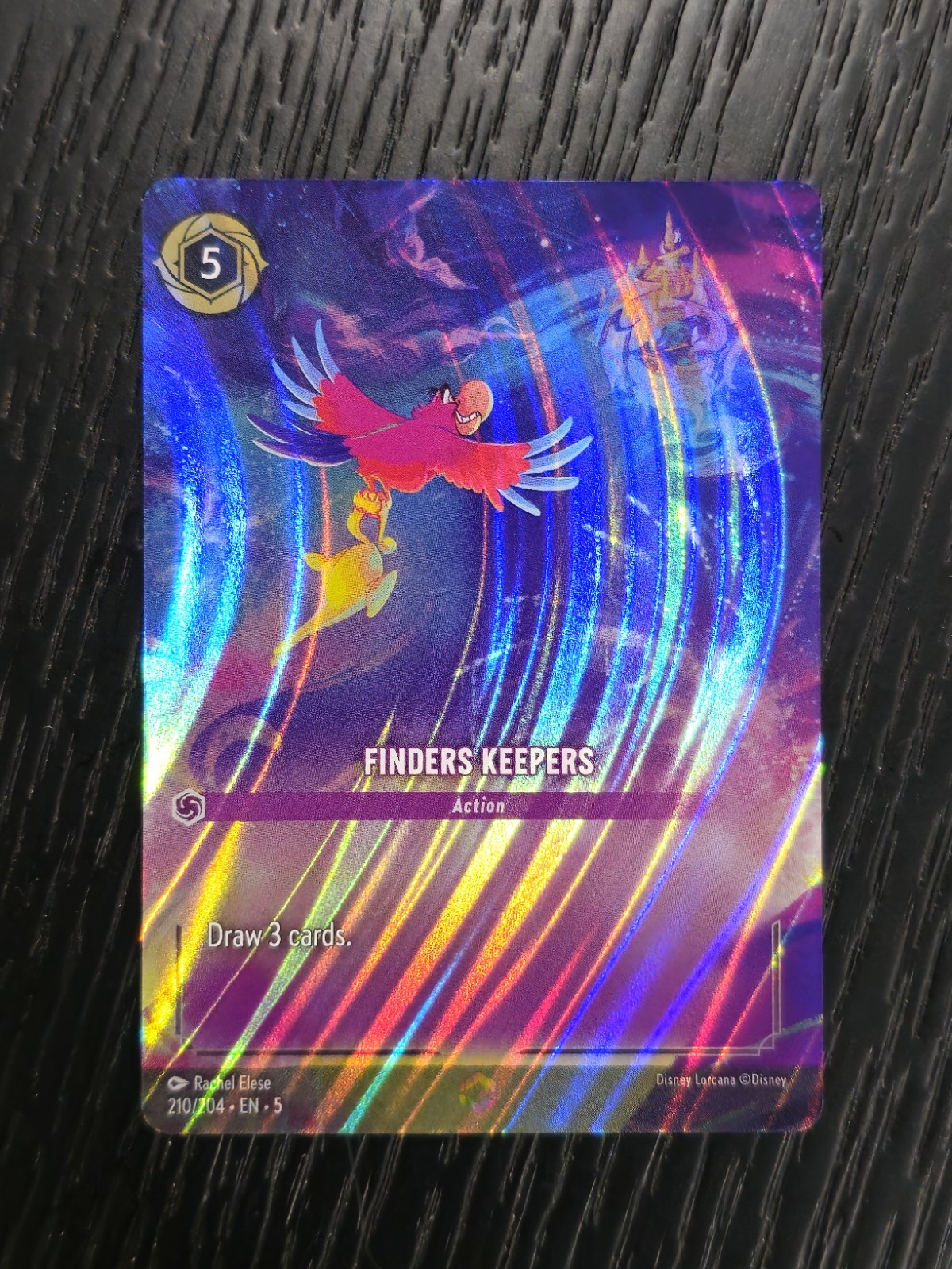 Lorcana - Finders Keepers (Enchanted) 210/204 Shimmering Skies Holo