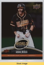 2025 Upper Deck World of Sports Silver Foil Aidan Meola #186 READ o1h