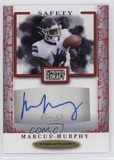 2021 Sage Premier Draft Auto Red Marcus Murphy #A196