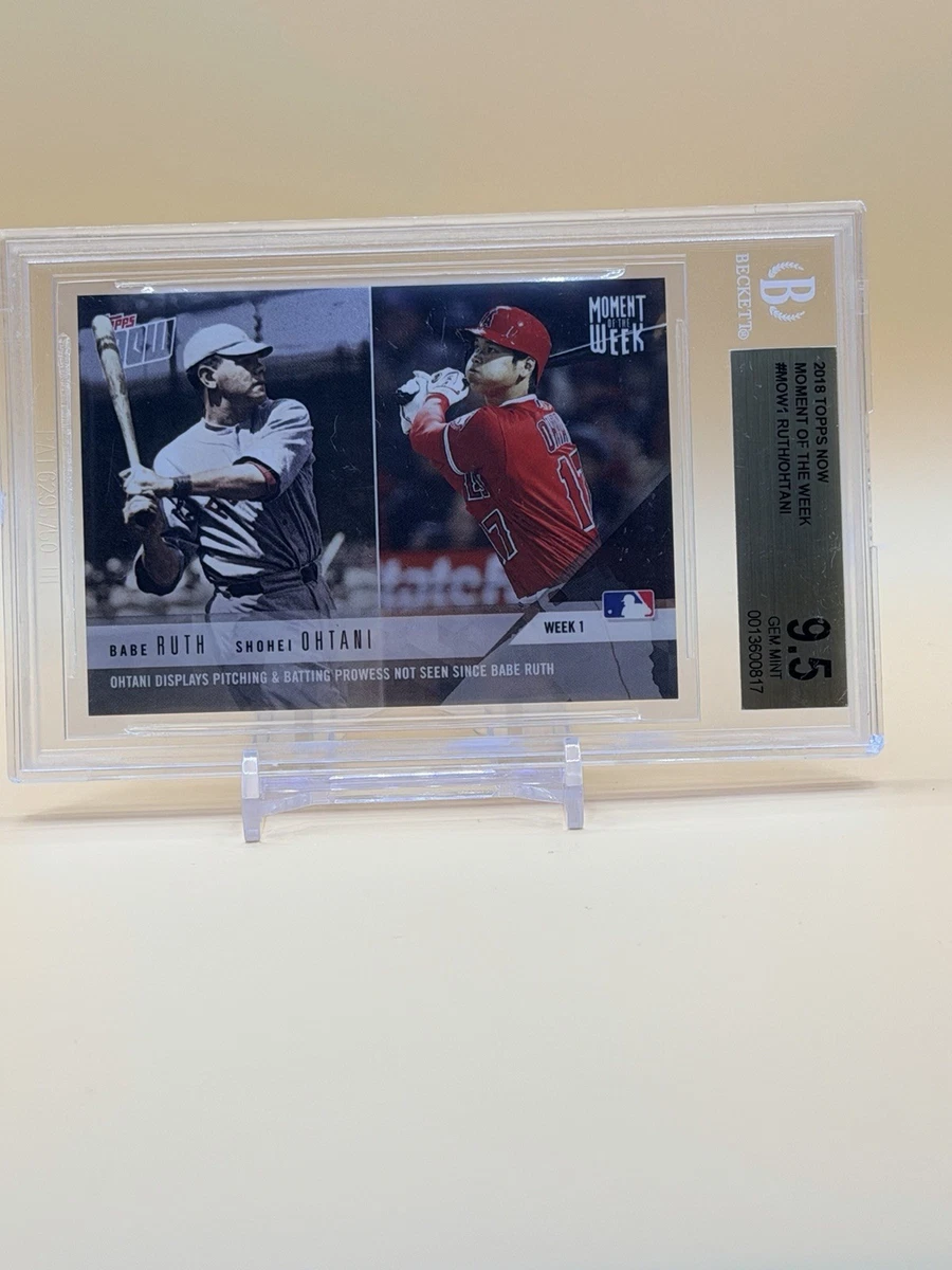 Shohei Ohtani Beckett Grading Services (BGS) Baseball Sports