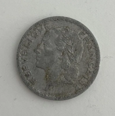 Pièce 5 Francs 1945 Lavrillier Aluminium - Photo 1/2