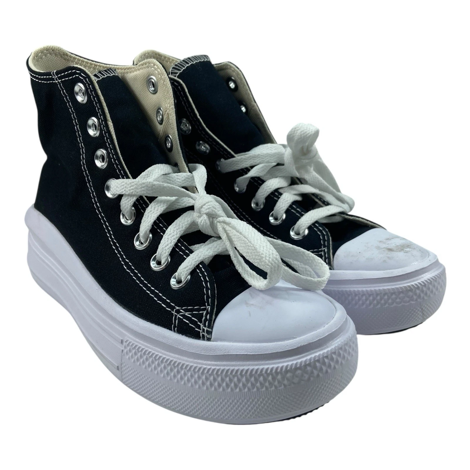 Converse taglia 38 sneaker da donna scarpe basse scarpe con lacci ottime n.61