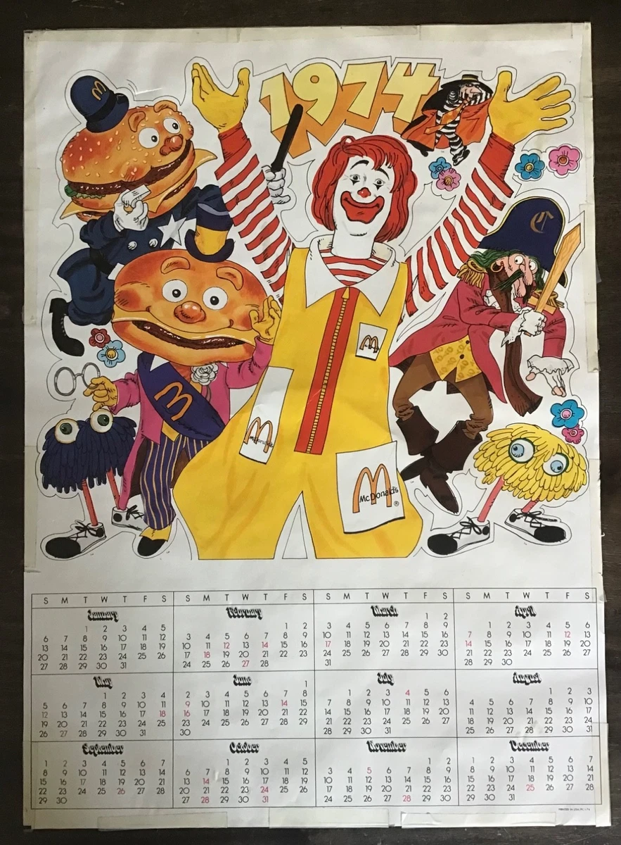 mcdonalds poster products for sale | eBay