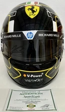 CHARLES LECLERC Signed Race Helmet F1 Scuderia Ferrari Full Size 1:1 Scale COA