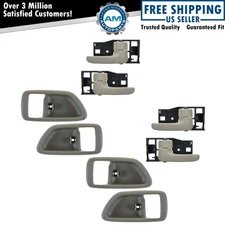 Fawn Inside Door Handle Bezel Front Rear Kit 8pc for 2004-2006 Toyota Tundra