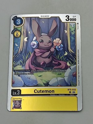 Digimon TCG Einzelkarte Cutemon NM