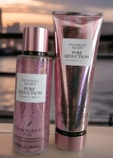 2 Pcs Set Victoria's Secret Pure Seduction RUNWAY SHINE SHIMMER Mist  Lotion