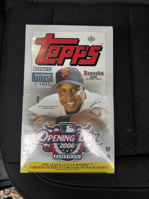 2006 topps opening day hobby box sealed