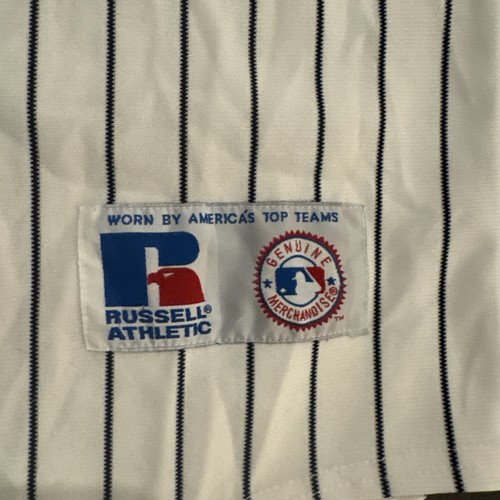 New York Yankees Jersey XXL Alex Rodriquez Mens Russell Athletic Missing Button - Picture 3 of 11