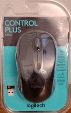 Logitech M510 Control Plus Wireless Laser Mouse - Black