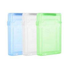 4.5" x 3.2" Hard Drive Disk Case, 1Set Plastic Hard Disk Storage Case, 3 Colors