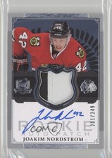 2013-14 Upper Deck The Cup Rookie 201/249 Joakim Nordstrom #123 Patch Auto 07po
