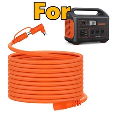 20FT 6M 8mm Extension Cable 14AWG Compatible with EcoFlow RIVER 2 / RIVER Max