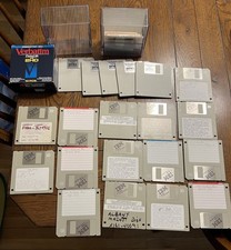 Lot Of 30 Verbatim IBM 3.5  Microdisks Floppy Disks - New And Used