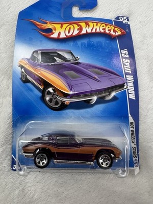 Hot Wheels 2008 All Stars 1:64 1963 Chevrolet Corvette Stingray Split Window 