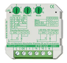 SCHALK ETDU2 Universal Tastdimmer Unterputz