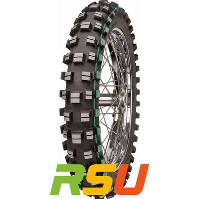 4x Motorradreifen Mitas XT-754 (TT) Superlight GREEN NHS 120/90-18 65M