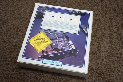 Video-7 VEGA Deluxe EGA 8bit ISA Video Enhanced Graphics Adapter Card Video7