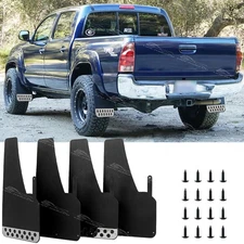 For Toyota Tacoma SR 4X Wide Rally Mudflaps Splash Guards Mudguards w/Reflector