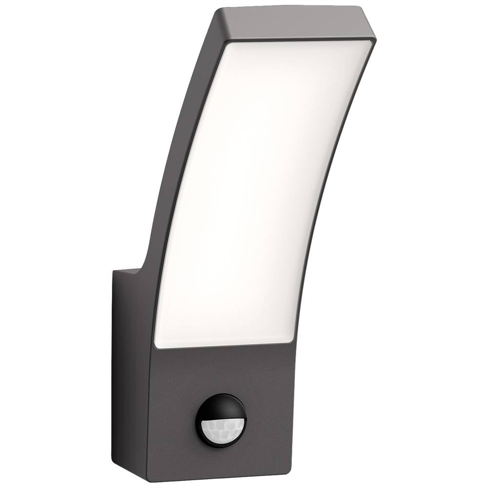 Applique LED extérieure avec détecteur Philips Splay luminaire mural jardin noir