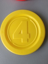 PARTS FOR Giant Connect 4: Hasbro's Original Connect4 Game 1-YELLOW DISC