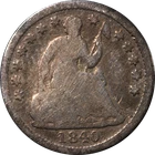 1840-P Seated Liberty Half Dime - With Drapery