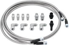 6an 70 Transmission Fluid Oil Cooler Hose Line Kit For Gm Chevy Transmission 4l 6an 70 Transmission Fluid Oil Cooler Hose Line Kit For Gm Chevy Transmission 4l