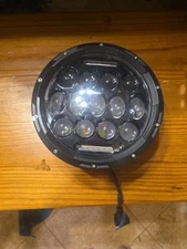 UNI-SHINE 7-Inch LED Headlights - DOT Approved Hi/Lo Beam Compatible with Jee...