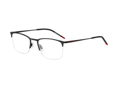 Hugo Boss HG 1291 OIT 53 Brille Brillenfassung Brillengestell Schwarz Rot 140 mm