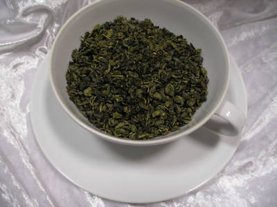 ( GP: 17,- /kg) 3 kg  GUNPOWDER ÖKO  BIO grüner Tee China Mediumqualität Grüntee